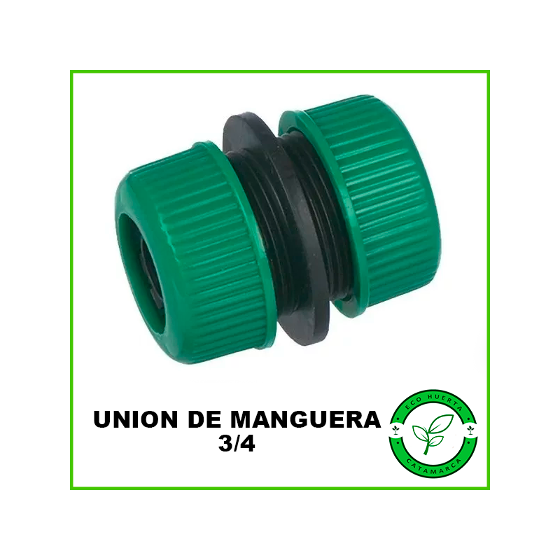 Unión/Reparador de Manguera 3/4" Gardeneer