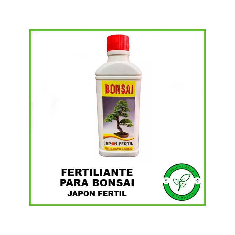 Fertilizante para Bonsai Japón Fértil x 260 cc