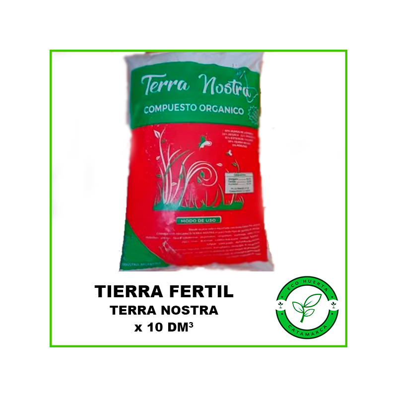 Tierra Compuesta Terra Nostra x 10 dm3