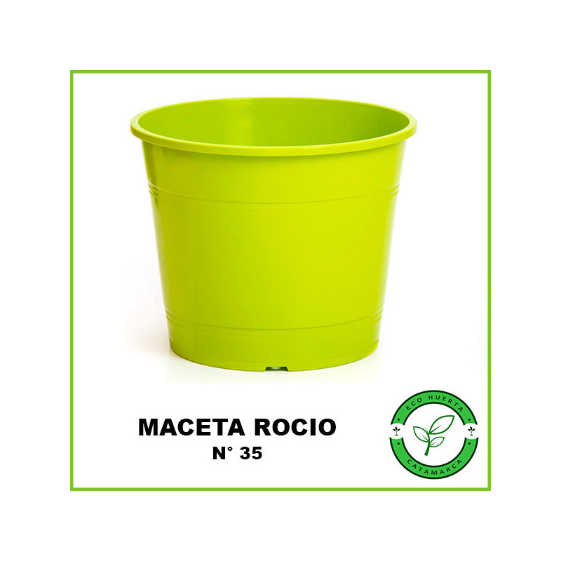 Maceta Rocio N° 35 Lima TA Plastic