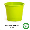 Maceta Rocio N° 35 Lima TA Plastic