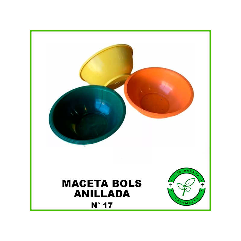 Maceta Bols N° 17 Plastic-Art