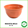 Maceta Bols N° 18 Barro TA Plastic