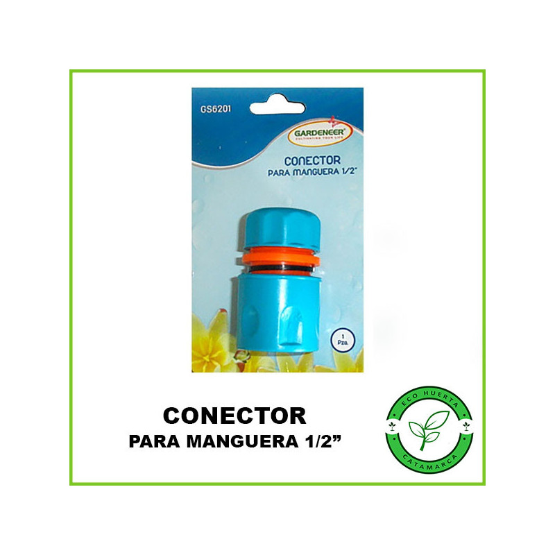 Conector para Manguera 1/2" Gardeneer