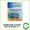 Conector para Manguera c/Stop 1/2" Gardeneer