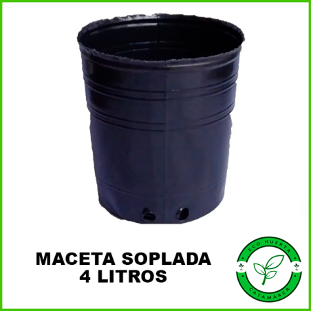 Maceta Soplada 4 Litros