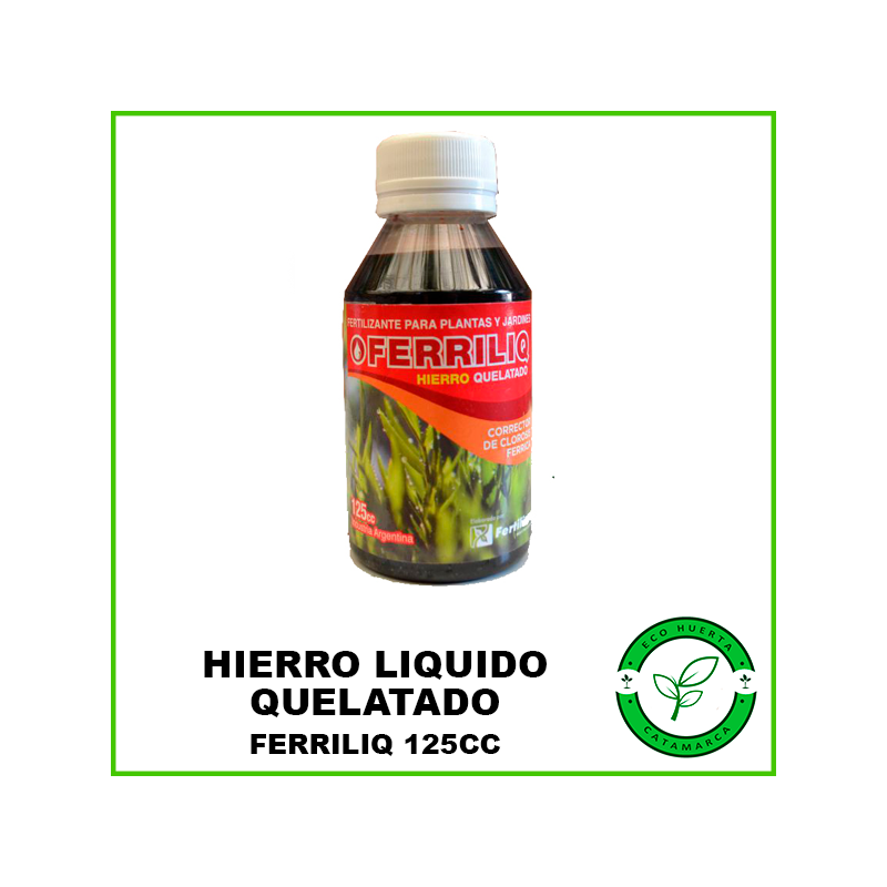 Hierro Quelatado Ferriliq x 125 cc