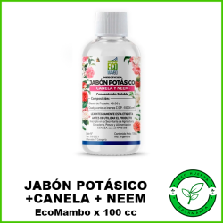 Jabon Potásico + Canela + Neem Ecomambo x 100 cc