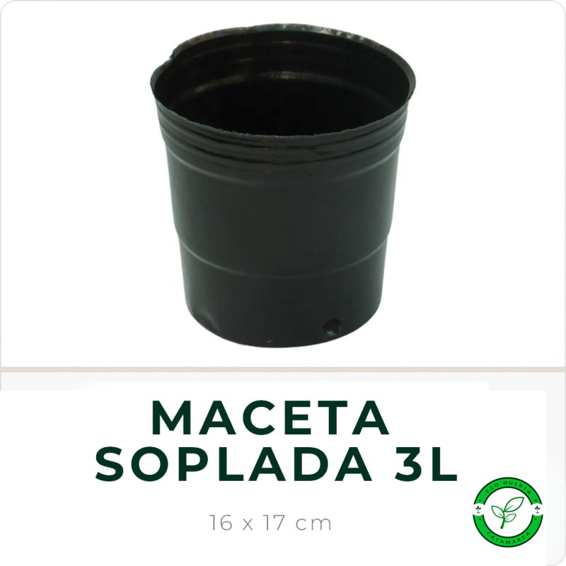 Maceta Soplada 3 Litros