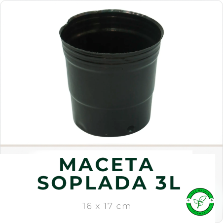 Maceta Soplada 3 Litros