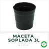 Maceta Soplada 3 Litros