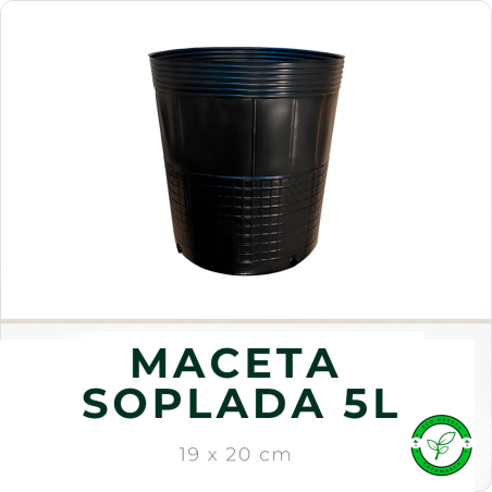 Maceta Soplada 5 Litros