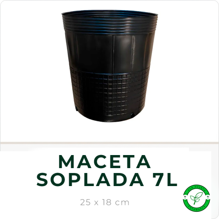 Maceta Soplada 7 Litros