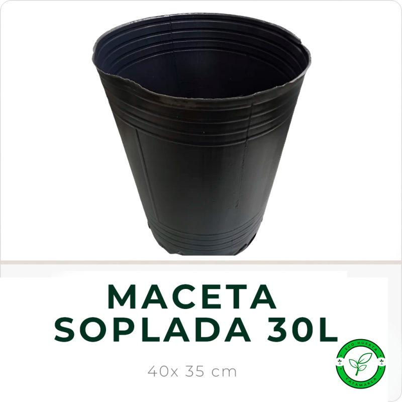 Maceta Soplada 30 Litros