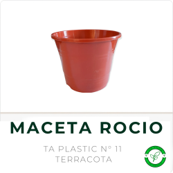 Maceta Rocio N° 11 Terracota TA Plastic