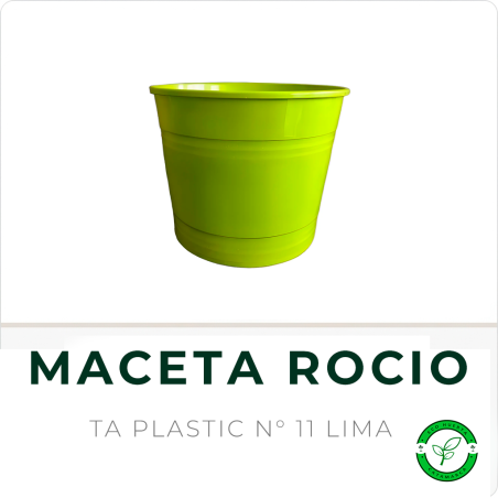 Maceta Rocio N° 11 Lima TA Plastic