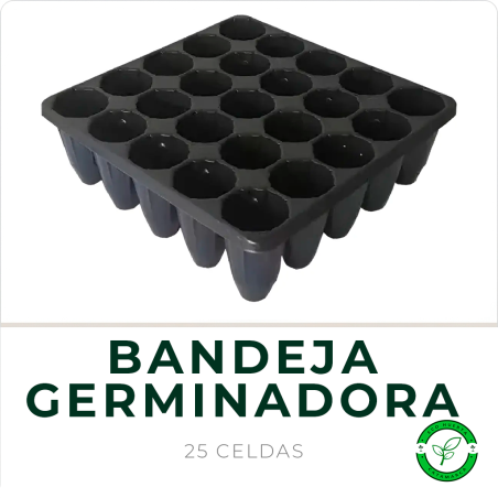 Bandeja Germinadora x 25 Celdas