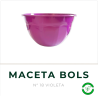 Maceta Bols N° 18 Violeta TA Plastic