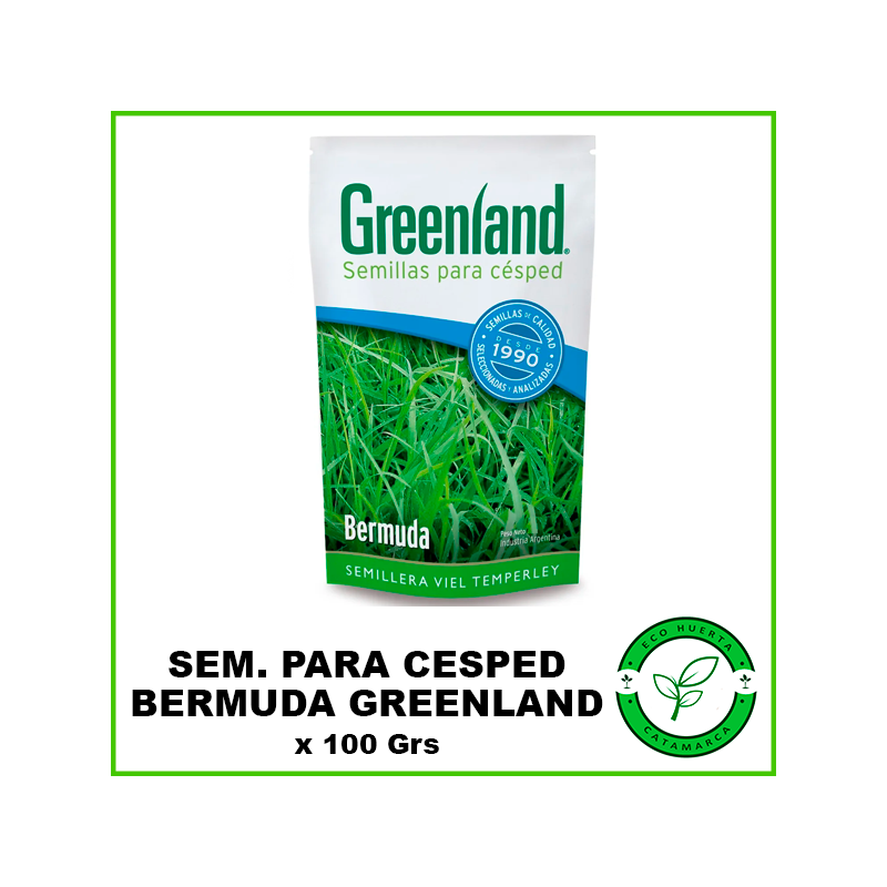 Semillas para Césped Bermuda Greenland x 100 grs