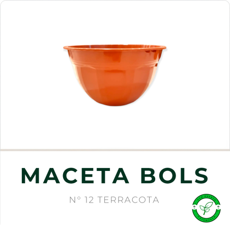 Maceta Bols N° 12 Terracota TA Plastic