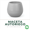 Maceta Autoriego N° 1 Gris Beruplast