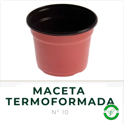 Maceta Termoformada N° 10
