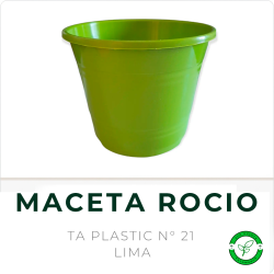 Maceta Rocio N° 21 Lima TA Plastic