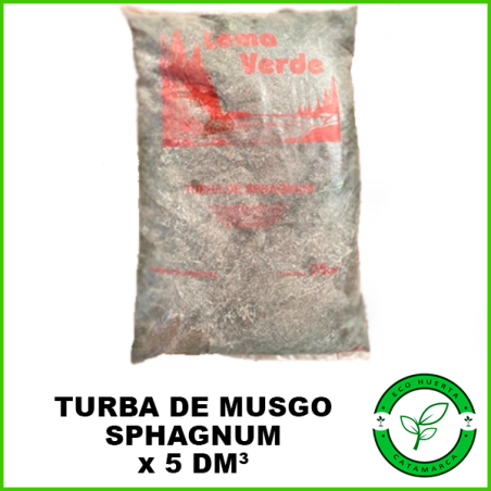Turba de Musgo Sphagnum Bertinat x 5 dm3