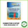 Conector para Manguera c/Stop 1/2" Gardeneer