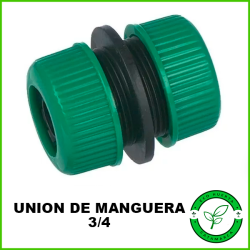 Unión/Reparador de Manguera 3/4" Gardeneer