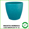 Maceta Nordica Loza Beruplast N° 22