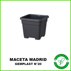 Maceta Madrid Gemplast N°20