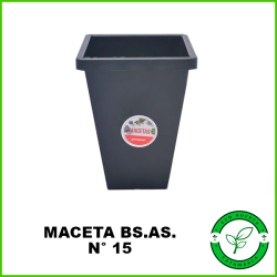 Maceta BsAs Gemplast N°15