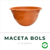 Maceta Bols N° 18 Barro TA Plastic