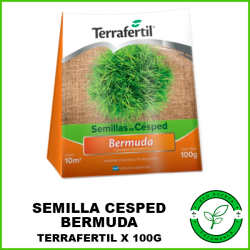 Semillas para Césped Bermuda Terrafertil x 100 Grs