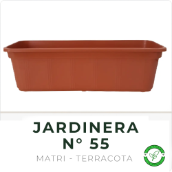 Jardinera N° 55 Terracota Matri