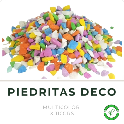 Piedritas de Colores x 110grs Multicolor
