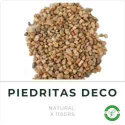 Piedritas de Colores x 110grs Natural
